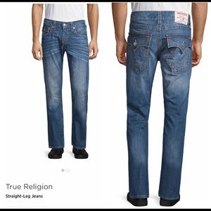 🎉HP🎉 Men’s Straight leg TRUE RELIGION Jeans